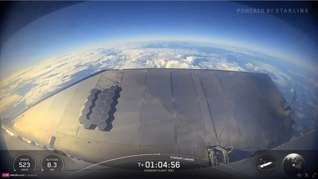 这次没有空中爆炸！1个小时飞越半个地球<strong></p>
<p>农币网</strong>，马斯克星舰终于成功了，现场欢呼声、鼓掌声响成一片