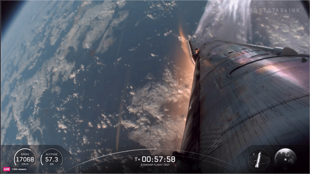 这次没有空中爆炸！1个小时飞越半个地球<strong></p>
<p>农币网</strong>，马斯克星舰终于成功了，现场欢呼声、鼓掌声响成一片
