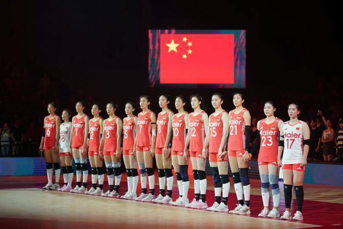 取世锦赛三连胜<strong></p>
<p>vgs币价格</strong>！中国女排小组第一晋级将战法国女排